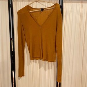 Orange/Brown light comfy sweater!